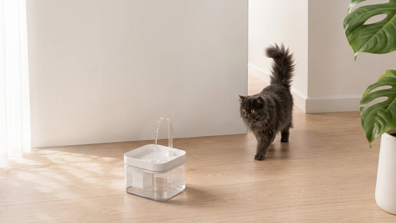 ¿Tu gato casi no toma agua? El peligro oculto y cómo solucionarlo